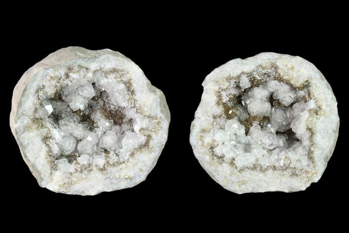 Keokuk Geode with Calcite Crystals - Missouri #135005